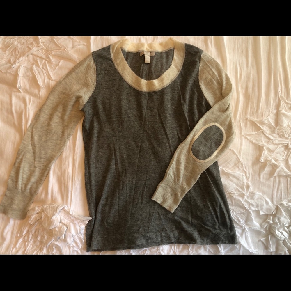 Banana Republic Italian Yarn Gray Sweater
